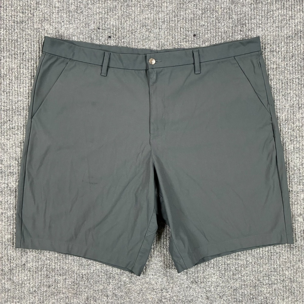 Swiss Tech Shorts Mens Size 44 Gray Stretch Golf Travel Casual Performance